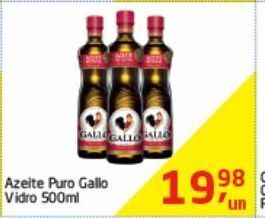 Azeite puro gallo 500ml