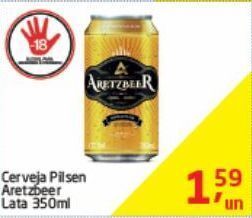 Tenda Atacado Cerveja pilsen aretzbeer 350ml oferta
