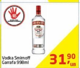 Tenda Atacado Vodka smirnoff 998ml oferta