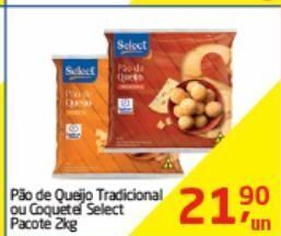 Tenda Atacado Pão de queijo select 2kg oferta