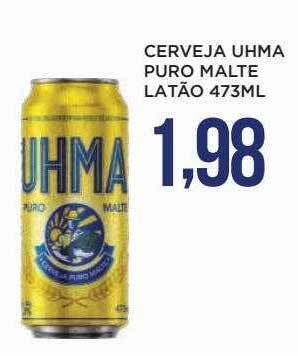 Apoio Mineiro Cerveja Uhma Puro Malte oferta