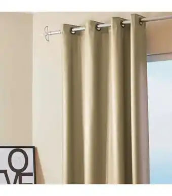Cortina corta luz pvc castor la viere 1,30x1,70m 1630