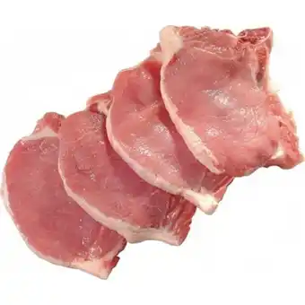 X Supermercados Bisteca porco kg oferta