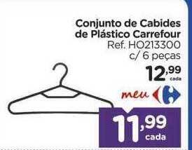 Carrefour Conjunto De Cabides De Plástico Carrefour oferta