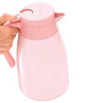 Easy tupper garrafa térmica 1 litro rosa