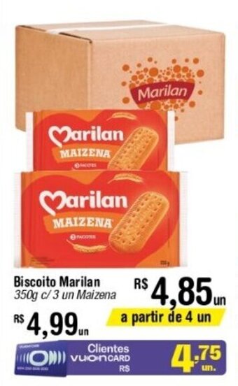 Fort Atacadista Biscoito Marilan 350g oferta