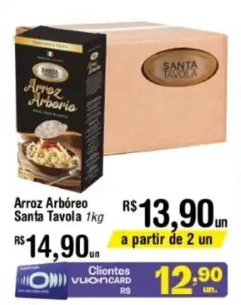 Fort Atacadista Arroz Arboreo Santa Tavola 1kg oferta