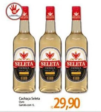 Atacadão Cachaca Seleta 1L oferta