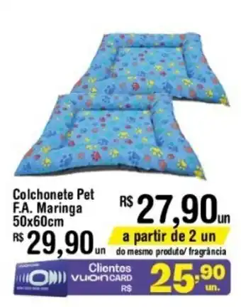 Fort Atacadista Colchonete pet F.A Maringa 50x60cm oferta