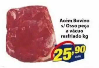 Vencedor Atacadista Acem Bovino s/ osso peca a vacuo resfriado 1kg oferta
