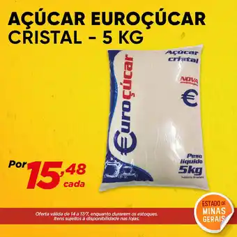 Dia Acucar Eurocucar Cristal 5kg oferta
