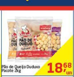 Tenda Atacado Pão De Queijo Duduxo 2kg oferta