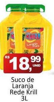 Rede Krill Suco De Laranja Rede Krill oferta