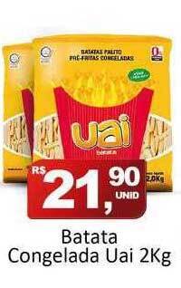 Rede Krill Batata Congelada Uai oferta