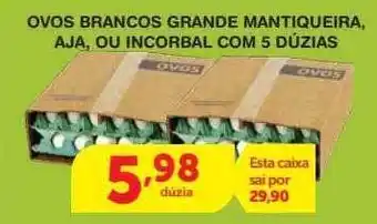Roldão Ovos Brancos Grande Mantiqueira Aja Ou Incorbal oferta