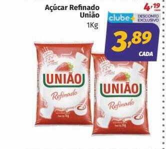 Supermercados Cidade Canção Açúcar Refinado União oferta