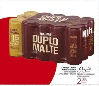 Carrefour Market Cerveja Duplo Malte Brahma Embalagem oferta