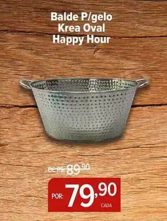 Perini Balde P Gelo Krea Oval Happy Hour oferta