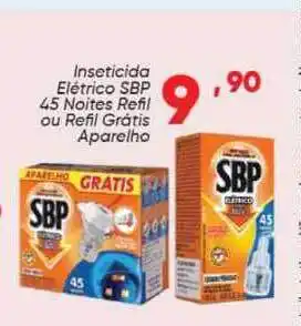 Palomax Inseticida Elétrico Sbp 45 Noites Refil Ou Refil Grátis Aparelho oferta