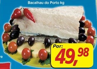 Supermercados Guanabara Bacalhau do Porto 1kg oferta