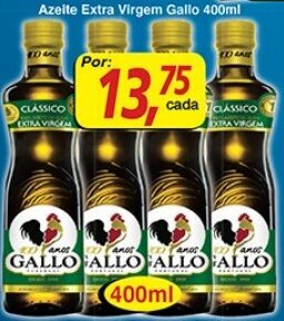 Supermercados Guanabara Azeite Extra Virgem Gallo 400ml oferta