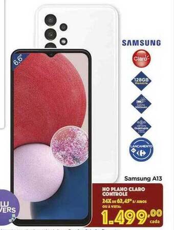 Carrefour Samsung A13 oferta