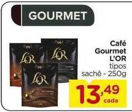 Carrefour Café Gourmet L'or Tipos Sachê oferta