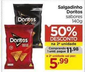 Carrefour Salgadinho Doritos 50% Desconto Na 2a Unidade oferta