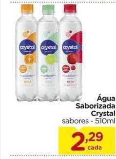 Carrefour água Saborizada Crystal Sabores oferta