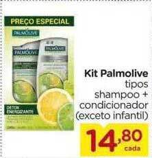 Carrefour Kit Palmolive Tipos Shampoo + Condicionador oferta