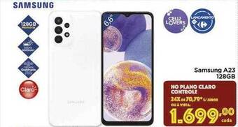 Carrefour Samsung A23 128gb oferta