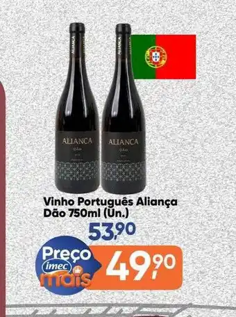 Imec Supermercados Vinho Português Aliança Dão oferta
