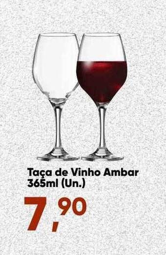 Imec Supermercados Taça De Vinho Ambar oferta