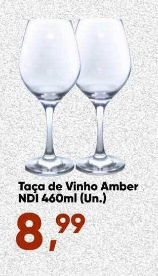 Imec Supermercados Taça De Vinho Amber Ndi oferta