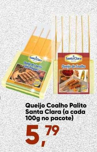 Imec Supermercados Queijo Coalho Palito Santa Clara oferta