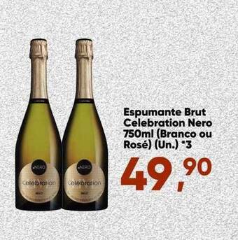 Imec Supermercados Espumante Brut Celebration Nero oferta
