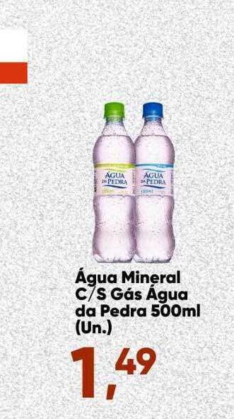 Imec Supermercados água Mineral C S Gás Agua Da Pedra oferta