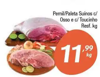 Supermercados Intercontinental Pernil Paleta Suínos C Osso E C Toucinho oferta