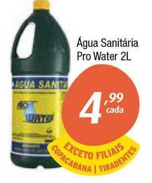 água Sanitária Pro Water