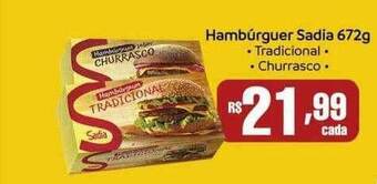 Boa Supermercados Hambúrguer Sadia oferta