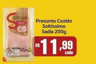Boa Supermercados Presunto Cozido Soltíssimo Sadia oferta