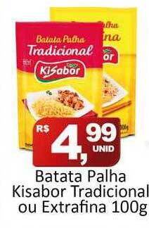 Rede Krill Batata Palha Kisabor Tradicional Ou Extrafina oferta