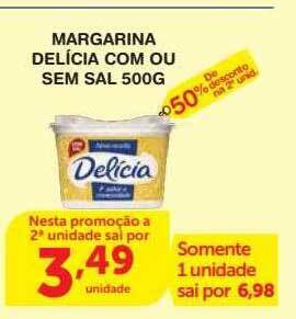 Roldão Margarina Delícia Com Ou Sem Sal oferta