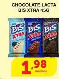 Roldão Chocolate Lacta Bis Xtra oferta