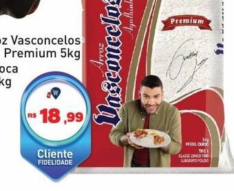 Tonin Superatacado Arroz vasconcelos premium 5kg oferta