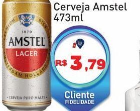 Cerveja amstel 473ml