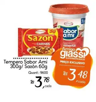 Tempero Sabor Ami 300g Sazón 60g