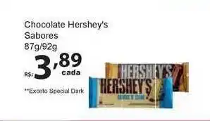 Super Luna Chocolate Hershey's Sabores 87g / 92g oferta
