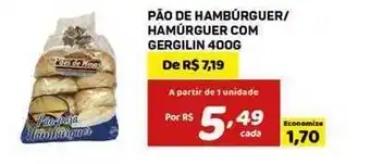 Bahamas Mix Pão De Hambúrguer Hamúrguer Com Gergilin 400g oferta