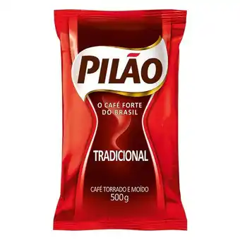 Atacadão Café torrado e moído tradicional (em pó) almofada 500g - pilão oferta